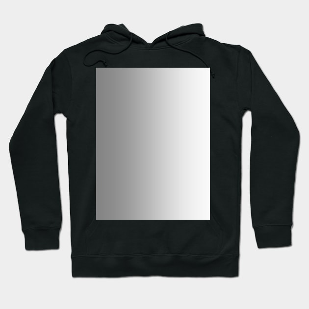 Gray to White Vertical Linear Gradient Hoodie by OmbreDesigns